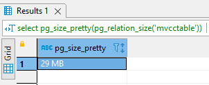 pg_size_pretty Shrunk to Original Size